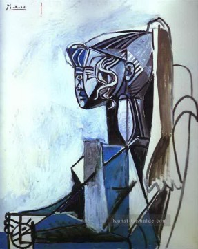 Porträt von Sylvette 1954 kubistisch Ölgemälde